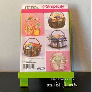 NEW! Simplicity 4232 Bucket Covers!!!